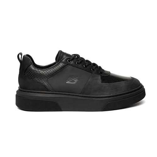 Greyder 16410 Siyah Hakiki Deri Sneaker Casual Erkek Ayakkabı