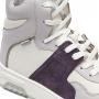 Greyder 33020 Beyaz Lila Hakiki Deri Sneaker Kadın Bot