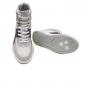 Greyder 33020 Beyaz Lila Hakiki Deri Sneaker Kadın Bot