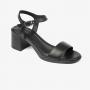 Greyder 59043 Siyah Hakiki Deri Casual Kadın Sandalet