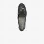Greyder 25593 Siyah Hakiki Deri Comfort Casual Kadın Ayakkabı