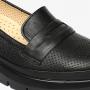 Greyder 59016 Siyah Hakiki Deri Comfort Casual Kadın Ayakkabı
