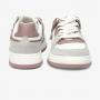 Greyder 33290 Beyaz Lila Hakiki Deri Sneaker Casual Kadın Ayakkabı