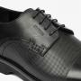 Greyder 64508 Siyah Hakiki Deri Klasık Casual Erkek Ayakkabı