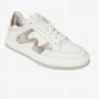 Greyder 33291 Beyaz Gümüş Hakiki Deri Sneaker Casual Kadın Ayakkabı