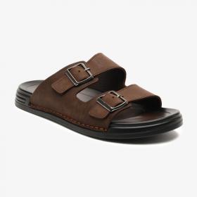 Greyder 64681 Kahve Casual Erkek Terlik
