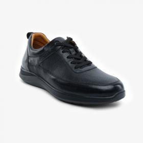 Greyder 64672 Siyah Hakiki Deri Comfort Casual Erkek Ayakkabı