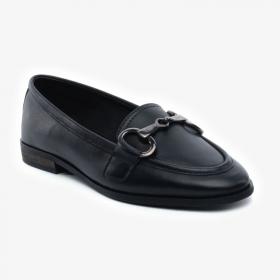 Greyder 59271 Siyah Hakiki Deri Trendy Casual Kadın Ayakkabı